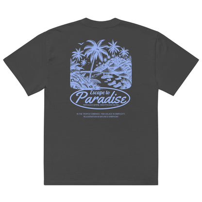 Camiseta descolorida Escape to Paradise de TROPICAL SEAS CLOTHING