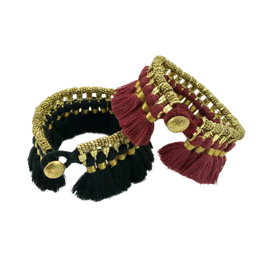 Pulsera de borlas Kyra