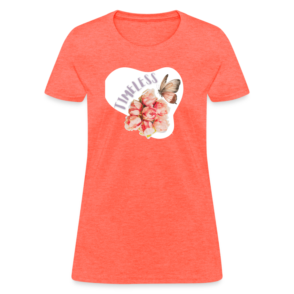 Women's T-Shirt - heather coral