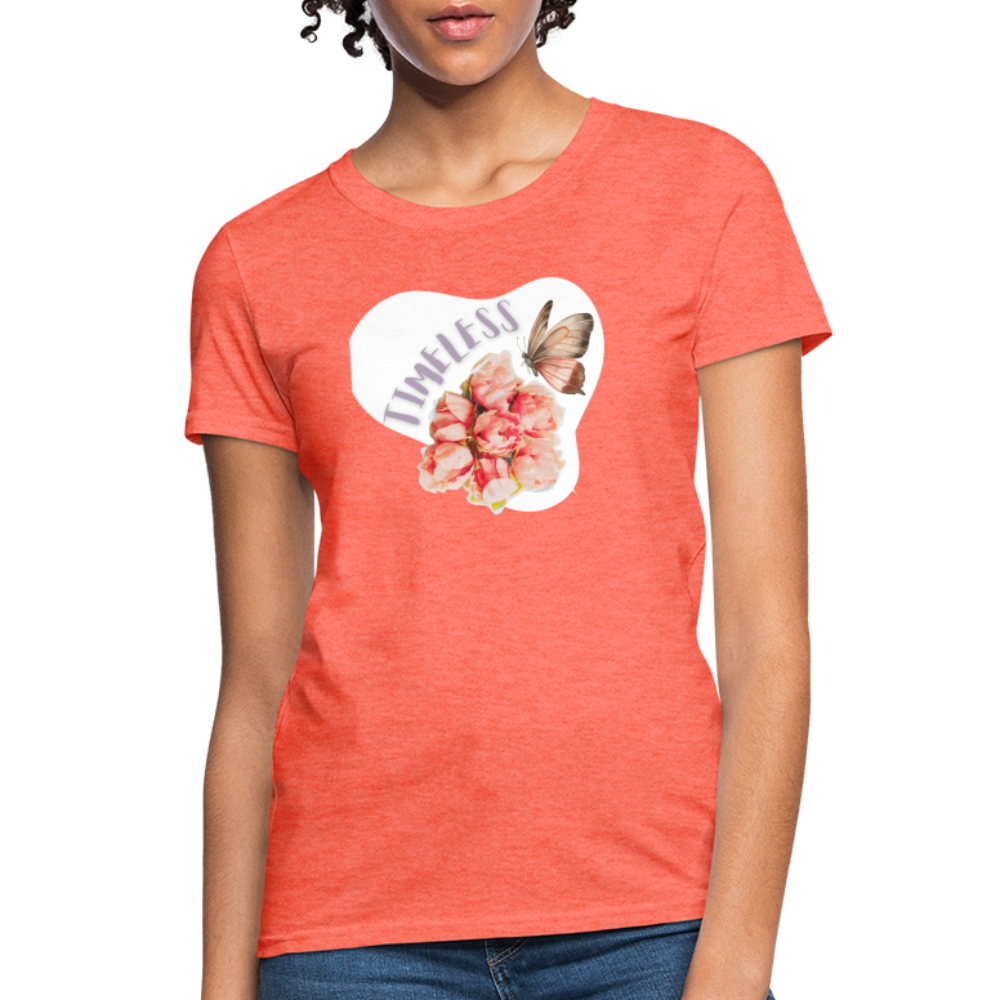 Women's T-Shirt - heather coral