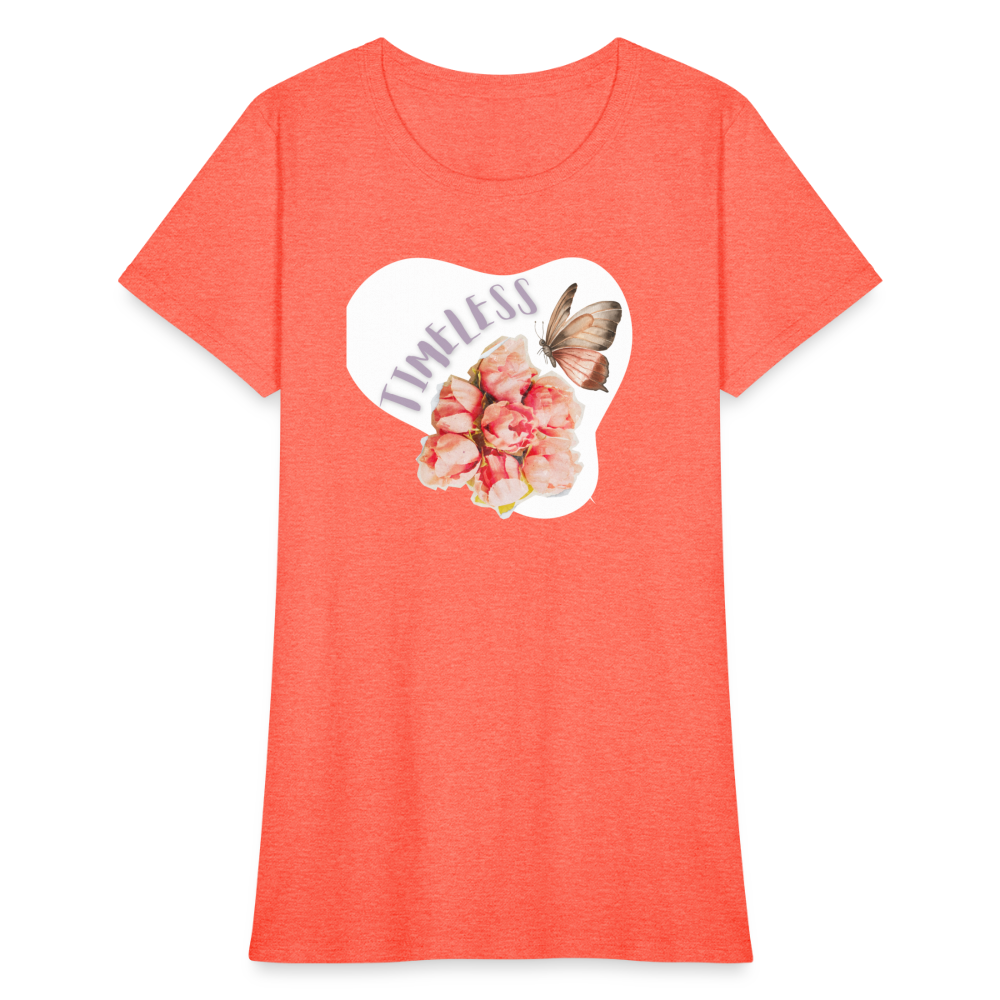 Women's T-Shirt - heather coral