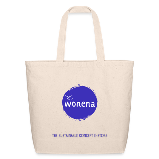 Eco-Friendly Cotton Tote - natural