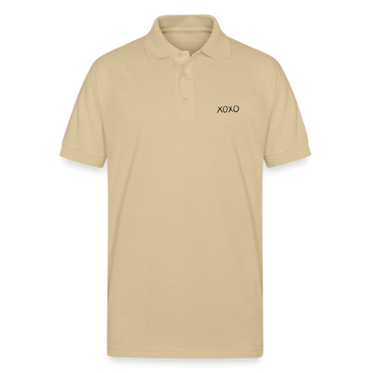 Gildan Unisex 50/50 Jersey Polo - Sand