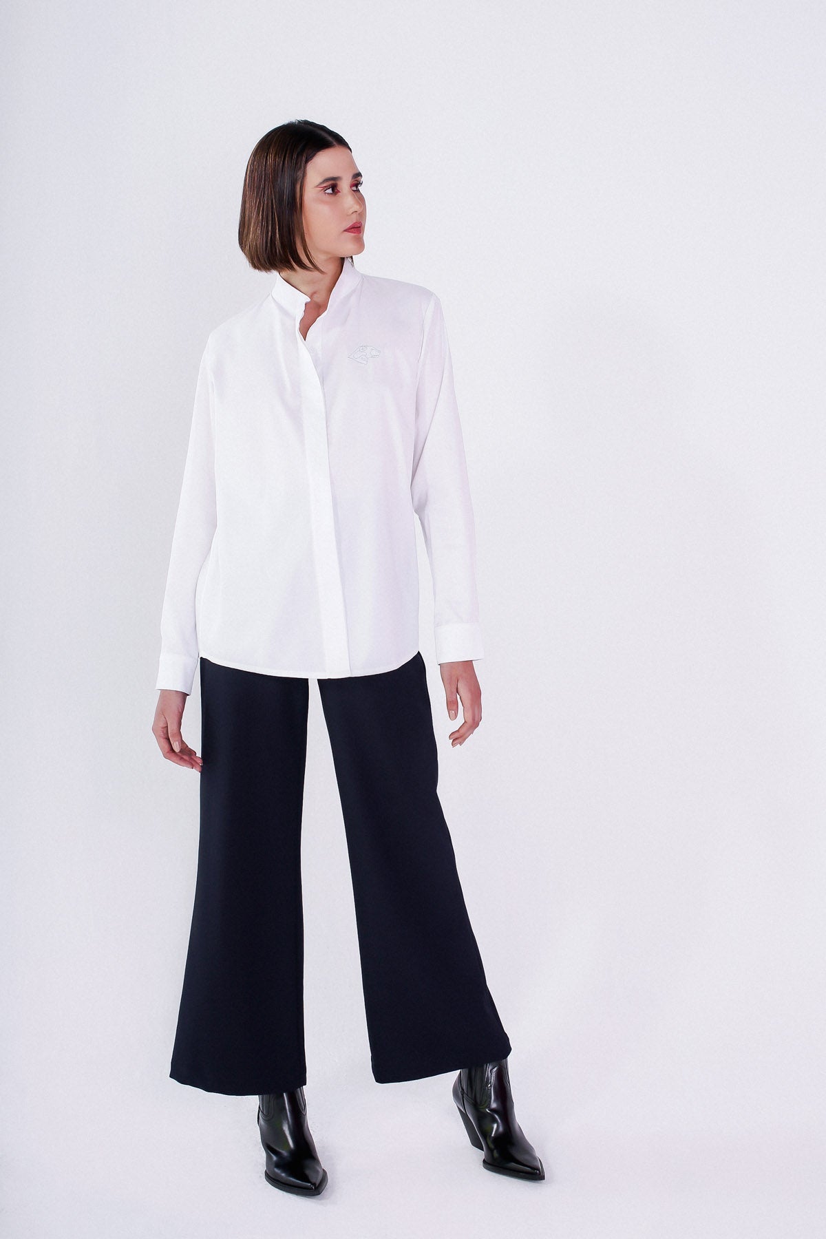 Statement Shirt-Shirts & Tops-Be Monocromo-XS-WONENA