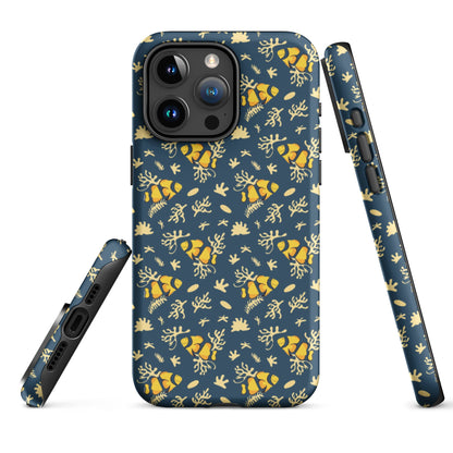 Deep Blue Clownfish Reef Tough Case for iPhone®