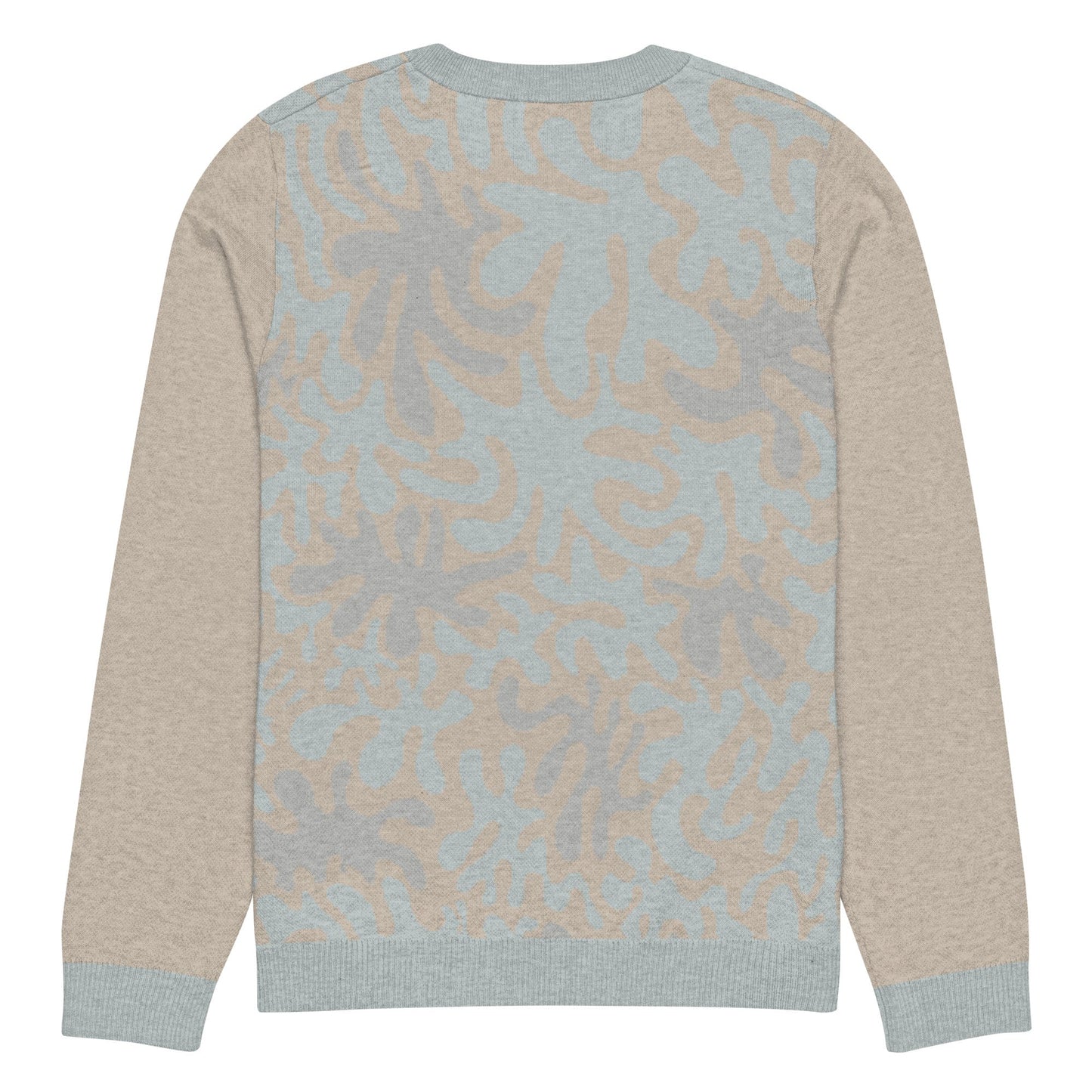 TROPICAL SEAS CLOTHING Coral Sands Knit Crew – Men’s Eco-Friendly Autumn Sweater