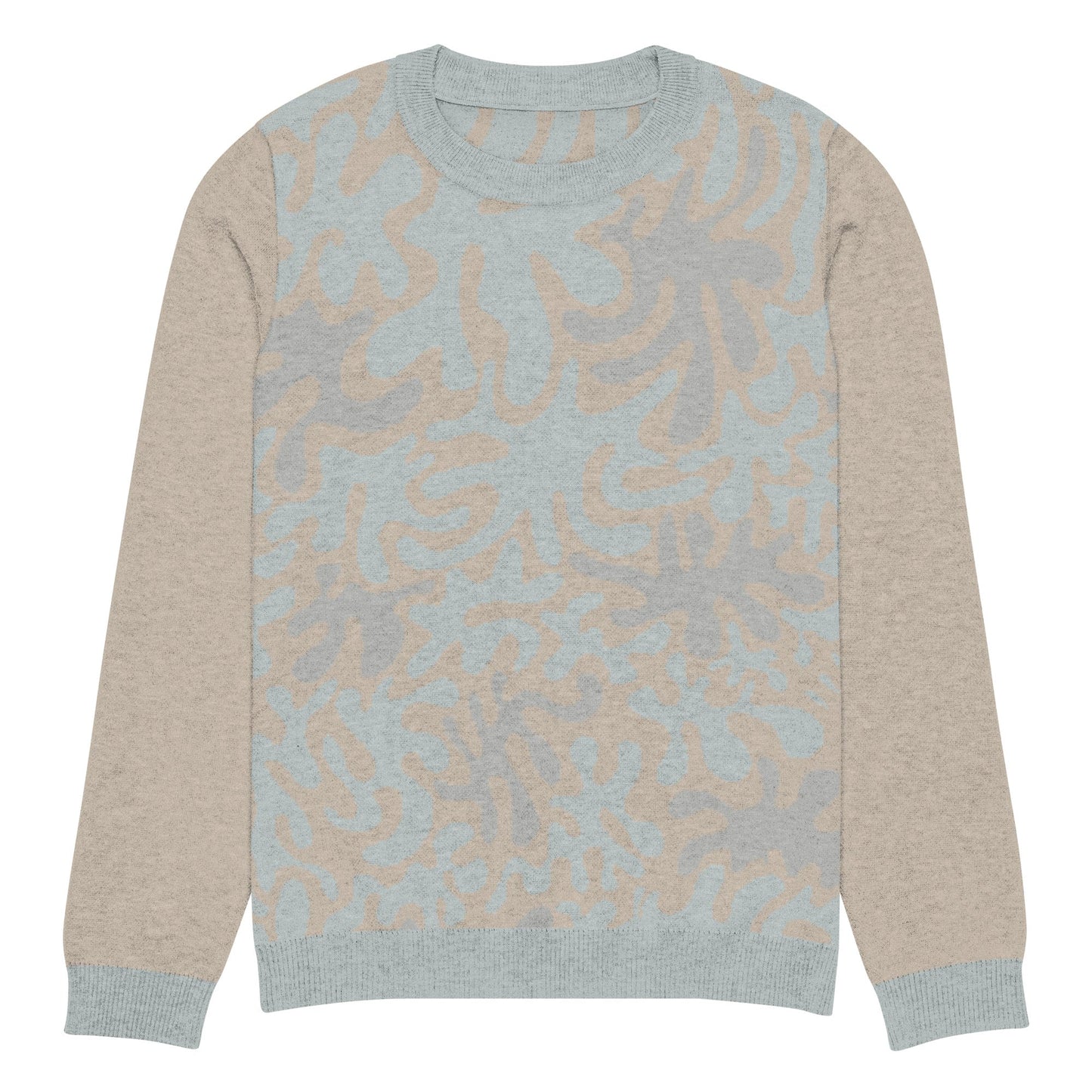 Suéter de punto con cuello redondo Coral Sands de TROPICAL SEAS CLOTHING para hombre, ecológico y de otoño