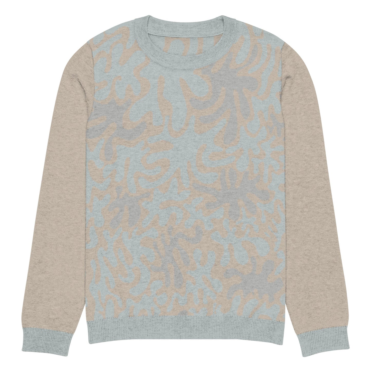 Suéter de punto con cuello redondo Coral Sands de TROPICAL SEAS CLOTHING para hombre, ecológico y de otoño