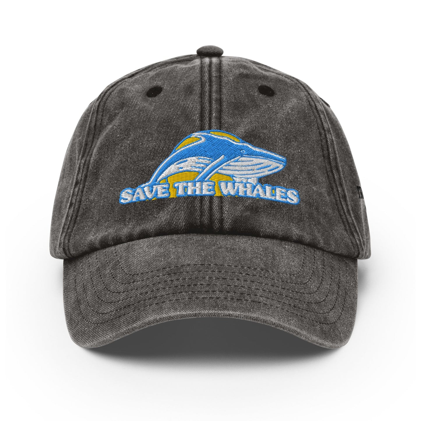 Vintage Save the Whales Hat-0