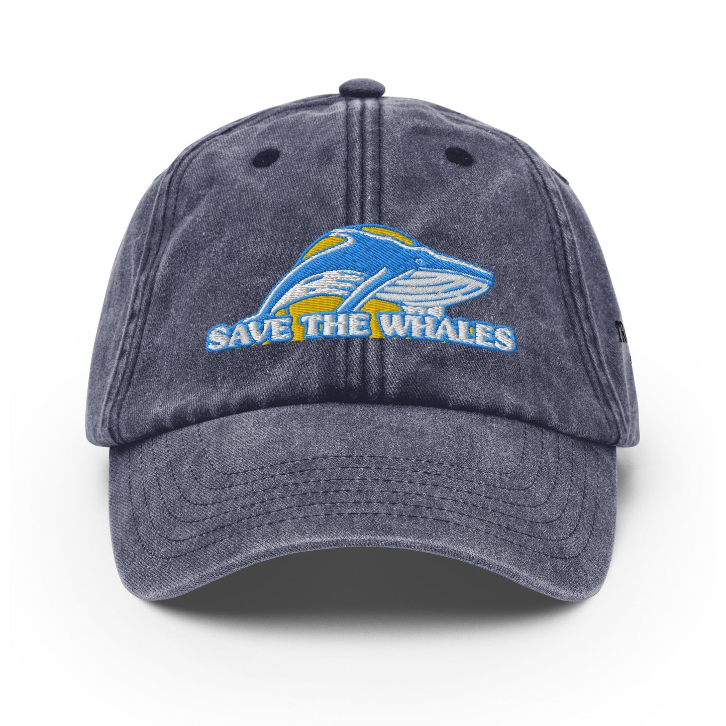 Vintage Save the Whales Hat-4