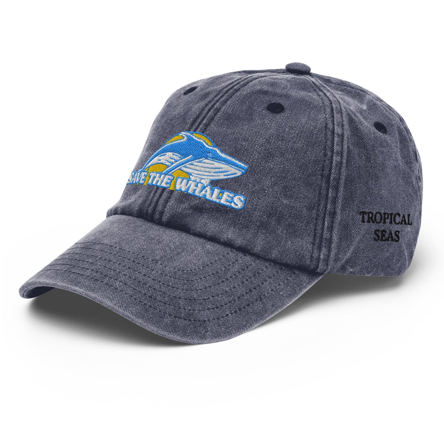 Vintage Save the Whales Hat-3