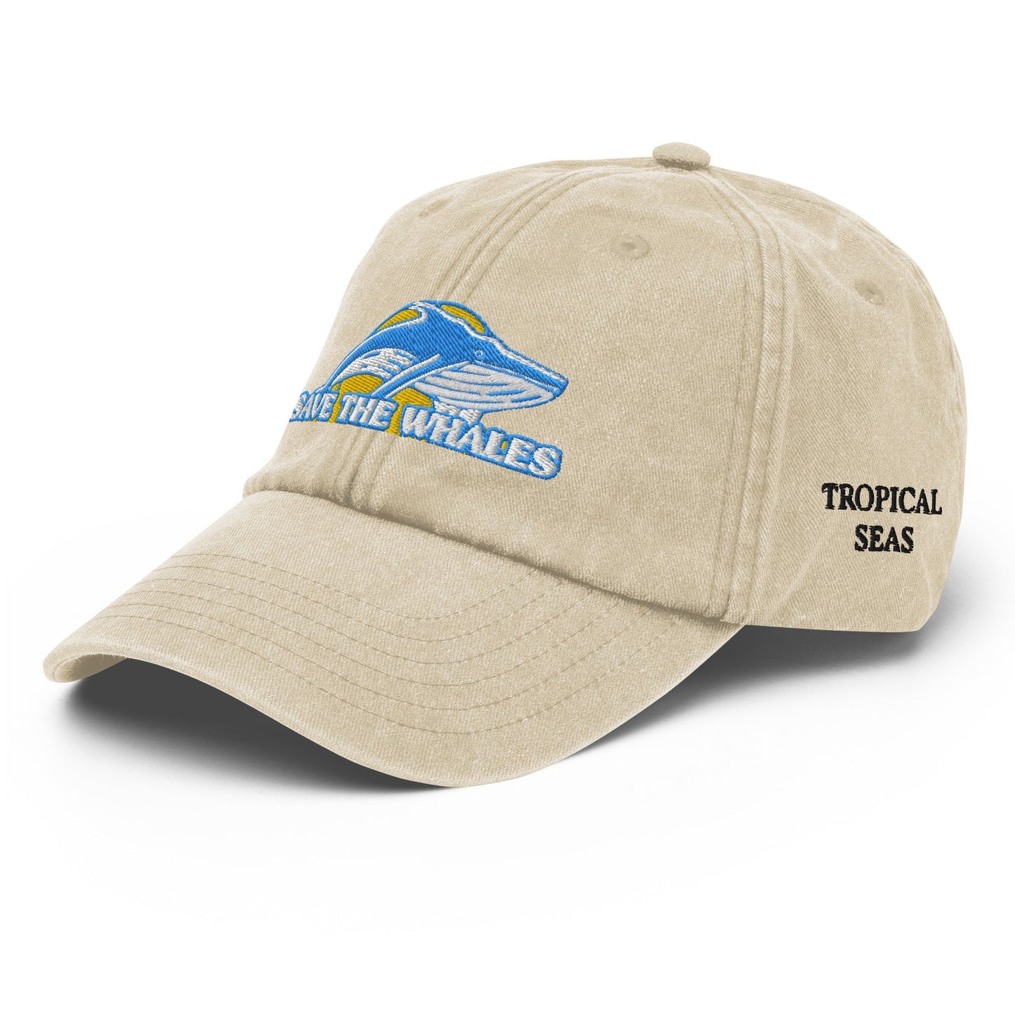 Vintage Save the Whales Hat-6