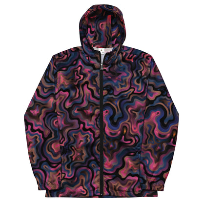 Men’s Tropical Florescent Windbreaker-0