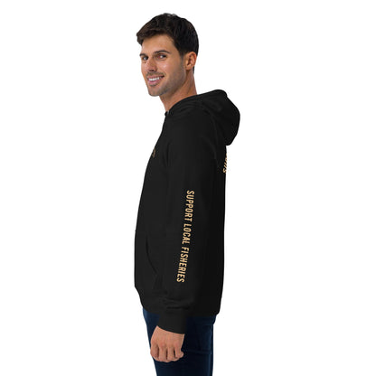 Men's Support Local Fisheries Tuna Eco Raglan Hoodie