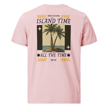 Island Time Organic Cotton T-Shirt – Embrace Comfort and Style with Tropical Seas Clothing-0