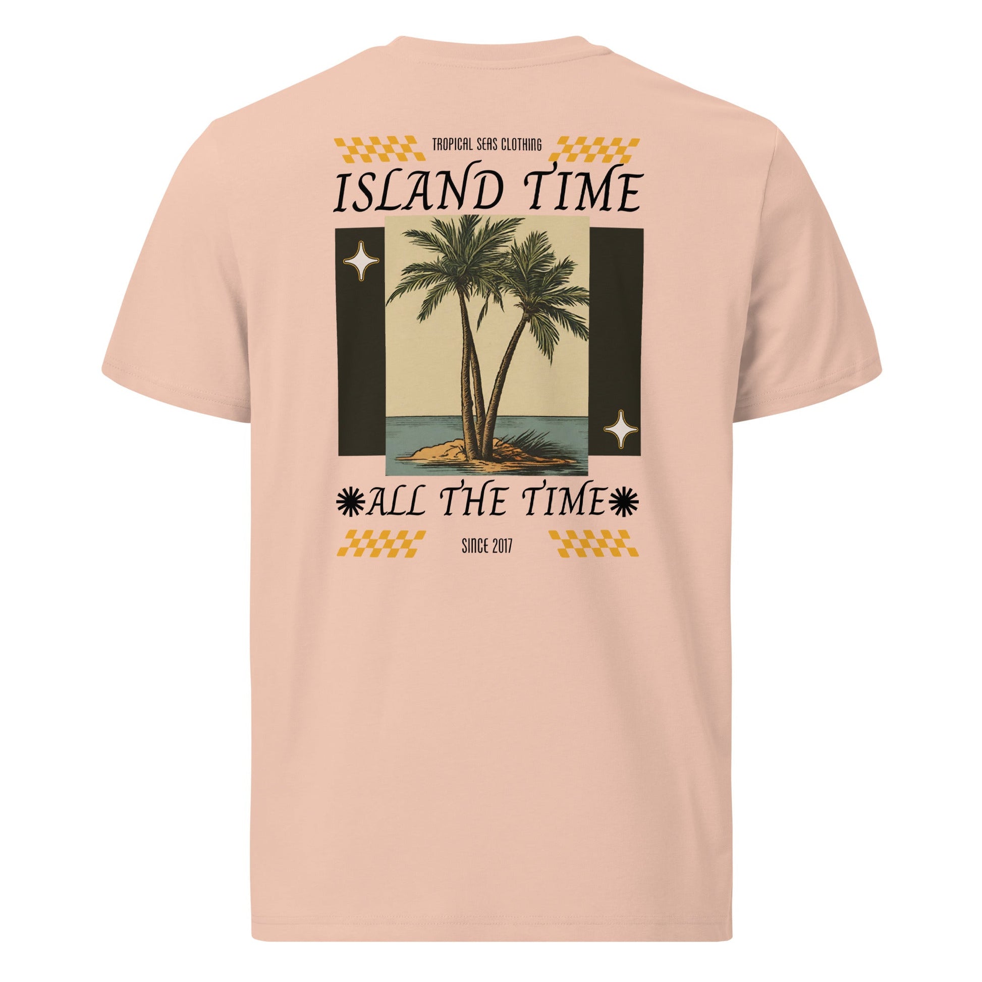 Island Time Organic Cotton T-Shirt – Embrace Comfort and Style with Tropical Seas Clothing-2