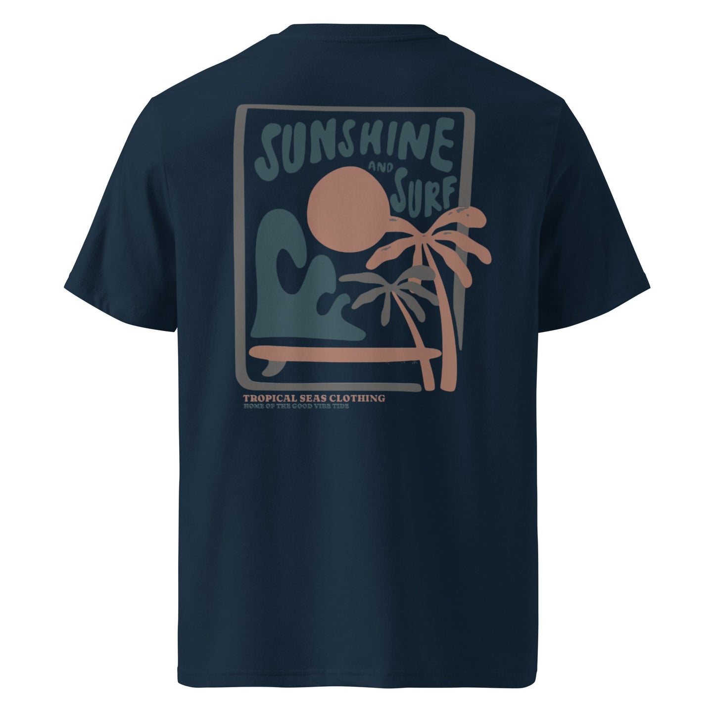 TROPICAL SEAS CLOTHING Tropical Sunshine & Surf organic cotton t-shirt