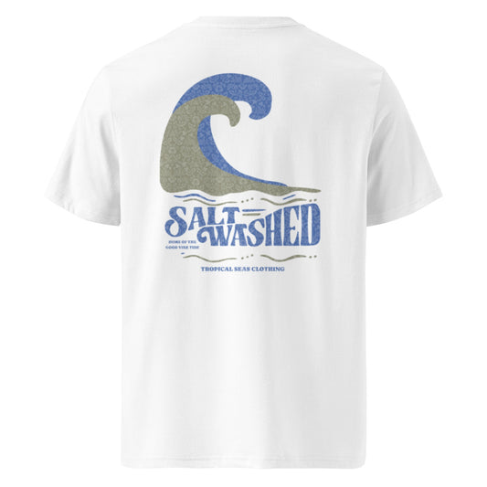 TROPICAL SEAS CLOTHING Salt Washed organic cotton t-shirt