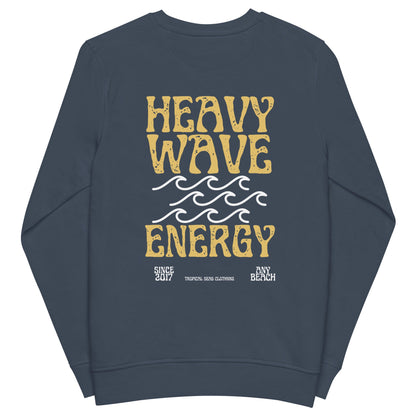 TROPICAL SEAS CLOTHING Men's Heavy Wave Energy Organic Sweatshirt