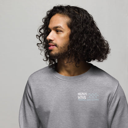 Sudadera orgánica Heavy Wave Energy para hombre