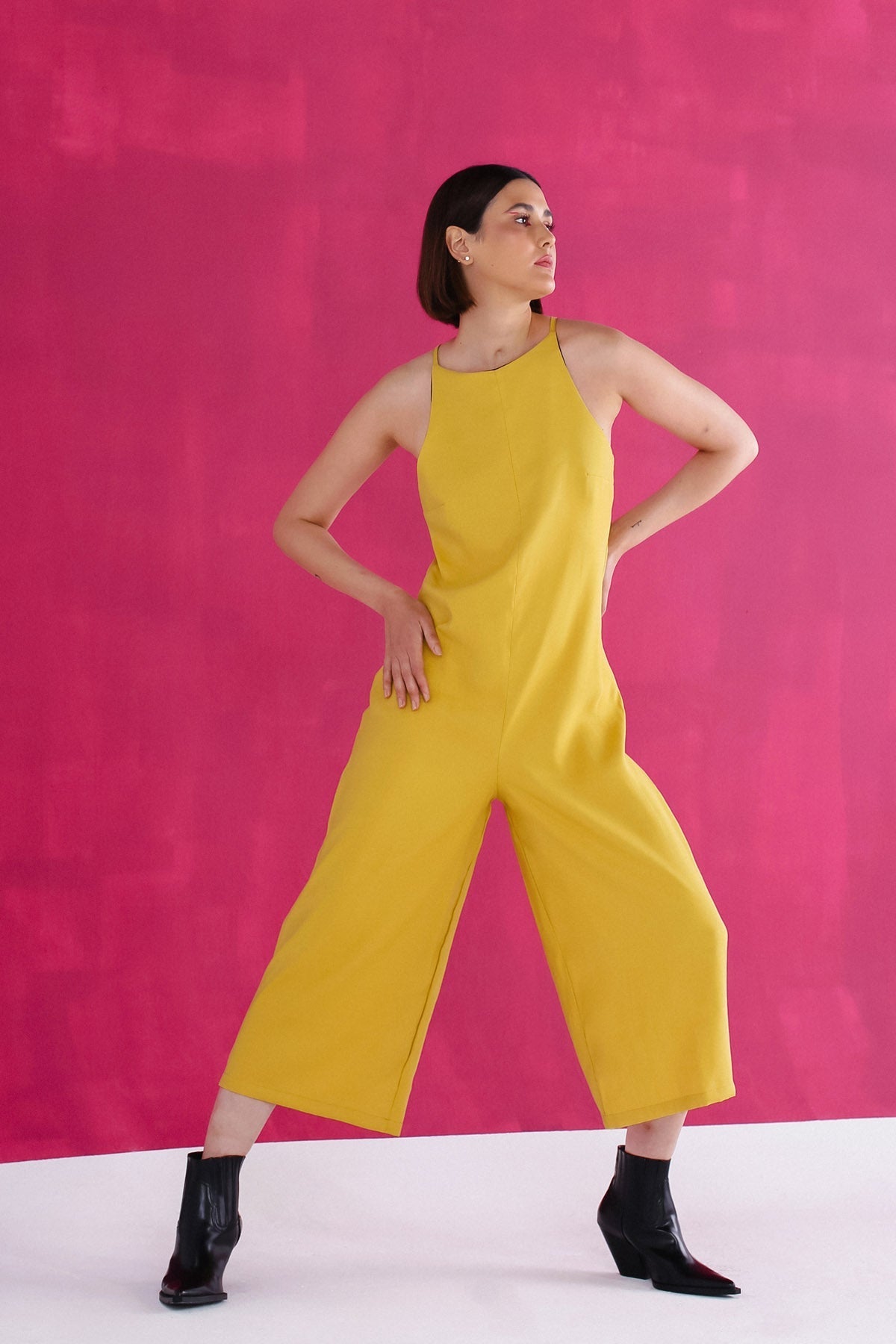 Vivo Jumpsuit-Jumpsuits & Rompers-Be Monocromo-XS-WONENA